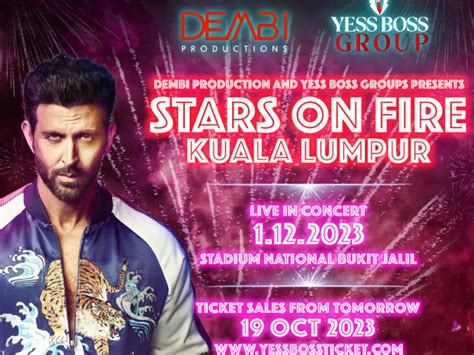 Hrithik Roshanin Bollywood-tähtiä täynnä oleva konserttikiertue ihastuttaa Eurooppaa!